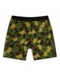 Vista trasera del pantalón corto Florence Marine X Airtex Short en estampado camo Tropic Green con bolsillo trasero con cremallera