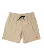 Pantalón corto técnico Florence Marine X All-Purpose Cordura color Vintage Khaki con cintura elástica y cordón negro para hombre 