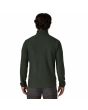 Hombre con chaqueta técnica de forro polar Patagonia Air Fleece Jacket Verde posterior