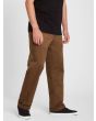 Pantalón Volcom Substance Chino - Vintage Brown para hombre derecha