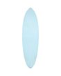 Tabla de Surf Funboard Indio Endurance Racer 6'8" 47 Litros Aqua Blue Futures bottom