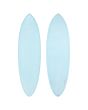 Tabla de Surf Funboard Indio Endurance Racer 6'8" 47 Litros Aqua Blue Futures