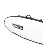 Funda para tabla de surf FCS Travel 1 Longboard Cover 9'6 Negro-Gris posterior