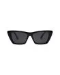 Gafas de sol I-SEA Cate color negro con lentes polarizadas smoke para mujer