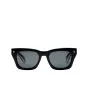 Gafas de sol I-SEA Crosby negras con lentes polarizadas Smoke para mujer