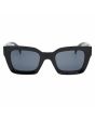 Gafas de Sol I-Sea Hendrix negras con lentes polarizadas ahumadas Unisex 
