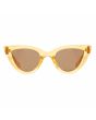 Gafas de sol Cat Eye Vans Poolside amarillas para mujer 