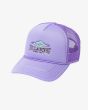 Gorra trucker Billabong Grandpa morada para mujer