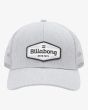 Gorra de malla Billabong Walled Trucker gris para hombre