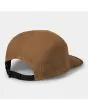 Carhartt WIP, gorra Backley Cap marrón – vista trasera con cierre ajustable