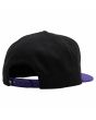 Gorra DC Shoes Showtime Empire Negra para hombre cierre posterior ajustable a presión