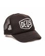 Gorra estilo camionero Deus Ex Machina Baylands Trucker negra para hombre 
