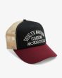 Gorra Deus Ex Machina Canyons Trucker Black Combo para hombre