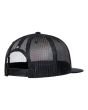 Gorra plana de ajuste posterior y malla Element Timber Garden blanca y fucsia para hombre cierre