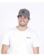 Hombre con Gorra Hurley H2O Dri-Fit One and Only Gris Oscuro 
