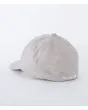 Gorra de ajuste elástico Hurley H2O Dri-Fit One and Only Beige Wheat para hombre posterior