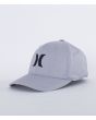 Gorra Hurley H20-Dri Icon Weld gris para hombre lateral