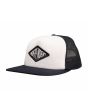 Gorra de malla Independent Turn & Burn Mesh Azul Marino y Blanca Unisex