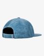 Gorra de pana Billabong Arch Cord Indigo Vintage para hombre cierre de velcro