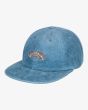 Gorra de pana Billabong Arch Cord Indigo Vintage para hombre