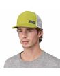Hombre con Gorra Patagonia Duckbill Trucker Hat Verde fosforito Unisex