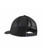 Gorra Trucker Patagonia P-6 Logo LoPro negra Unisex posterior
