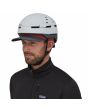 Hombre con Gorra Patagonia Snowfarer Cap Outline Logo Roja casco