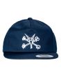Gorra Powell Peralta Vato Rat Snapback azul marino para hombre frontal