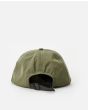 Gorra Rip Curl Surf Series Cap verde para hombre posterior