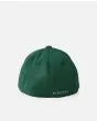Gorra Rip Curl Tepan Flexfit verde para niño posterior