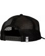 Gorra de malla Salty Crew Deep Drop Boys Retro Trucker negra para niño posterior