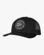 Gorra Salty Crew Legends Retro Trucker Negra para hombre