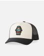 Gorra Trucker Rip Curl Boy Search Icon Negro-Blanco lateral
