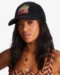 Mujer con Gorra Trucker Billabong Across Waves Black Pebble 