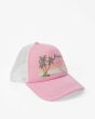 Gorra Trucker Billabong Across Waves Pink Wink rosa para mujer lateral