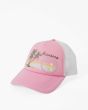 Gorra Trucker Billabong Across Waves Pink Wink rosa para mujer
