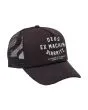 Gorra de estilo camionero Deus Ex machina Biarritz Address Trucker negra para hombre 