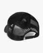 Gorra Trucker Deus Ex Machina Fortuity negra para hombre posterior