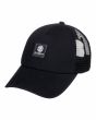 Gorra de malla Element Icon Mesh Trucker negra para hombre