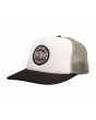 Gorra Trucker Independent RTB Summit Mesh blanca y negra para hombre
