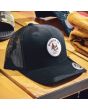 Gorra Mission Retro Trucker Surfboards Rías Baixas ST.2002 en color negro Unisex