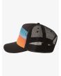 Gorra Trucker Quiksilver Pidgeon Chicken Boy Naranja para niños de 8 a 16 años lateral