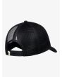Roxy gorra trucker Truckin negra antracita para mujer cierre ajustable