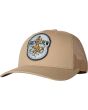 Gorra de malla Salty Crew Colossal Retro Trucker kaki para hombre 