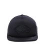 Gorra de malla Vans Classic Patch Trucker negra para hombre frontal
