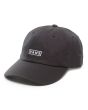 Gorra de visera curvada Vans Bill Jockey negra para hombre