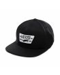 Gorra Vans Full Patch Snapback Negra para niño 8-14 años lateral