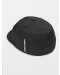 Gorra Volcom Full Stone Flexfit Boy Negra para niño posterior