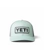 Gorra de malla Yeti Logo Badge Trucker Hat verde menta