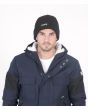 Hombre con Beanie de punto Hurley Squaw en color negro 